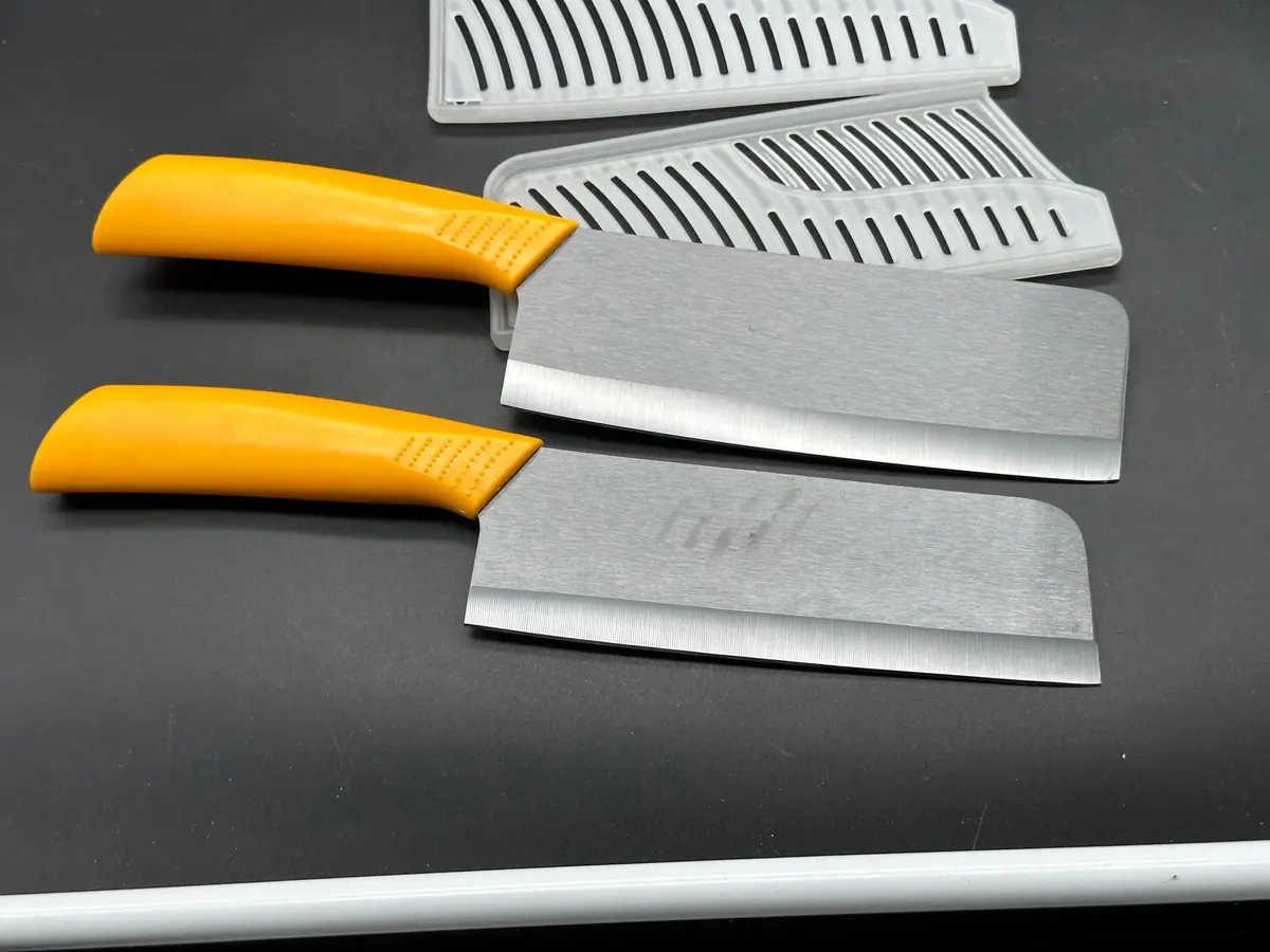 Kitchen Knives Ceramic Blade Abs Handle Fixed Kitchen Tool Cp05-6.5Black And Ceramic Blade Abs Handle Fixed Knife 6 Inch 1
