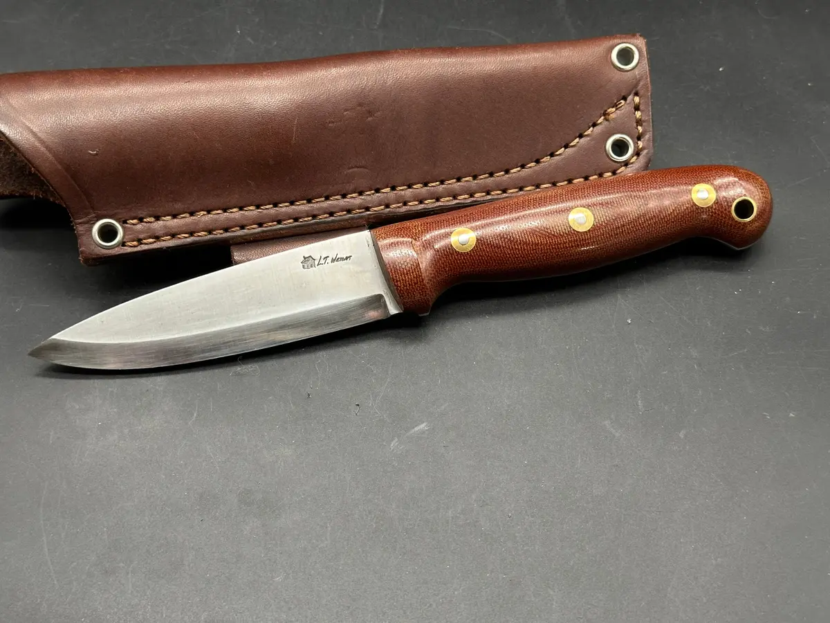 L. T. Wright Gns Scandi Grind Fixed Blade Knife 1