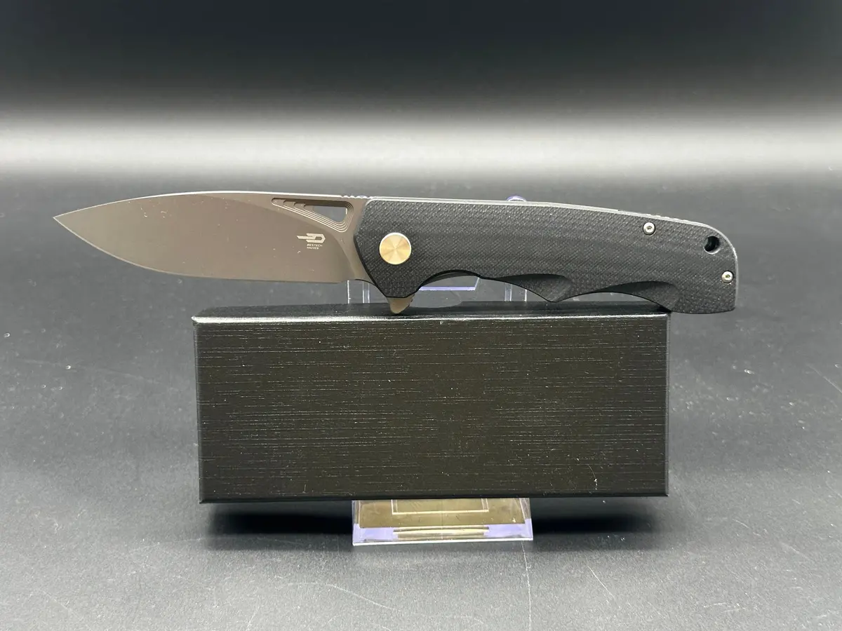 Bestech Airstream Black G10 W/D2 Blade 1