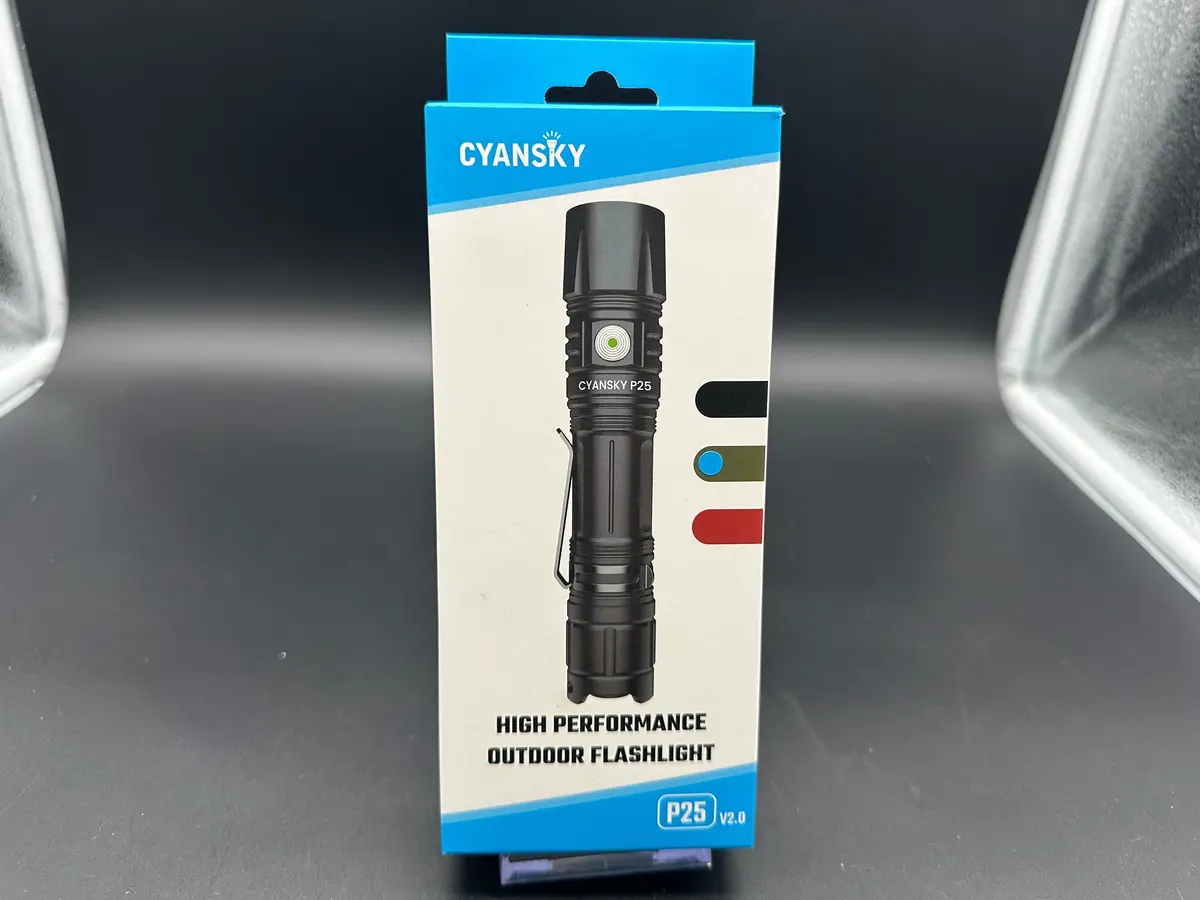 Cyansky P25 V2.0 3600 Lumens Tactical Flashlight 1