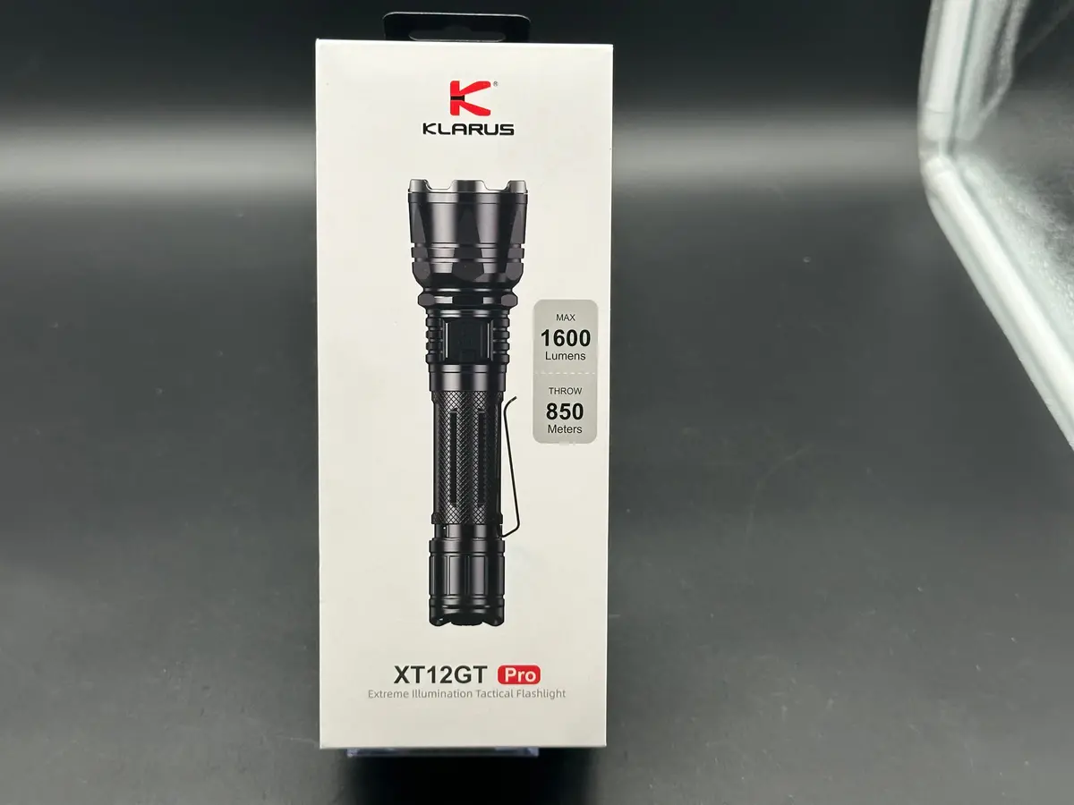 Klarus Xt12gt Pro Beam Reach 2788Ft, 1600 Lumens Rechargeable Led Flashlight 1