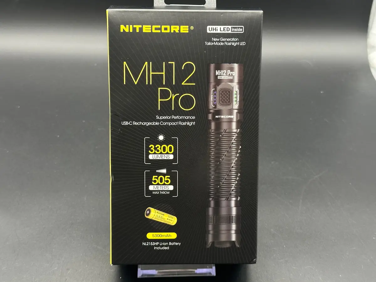 Nitecore Mh12 Pro 3300 Lumen Usb-C Rechargeable Flashlight 1