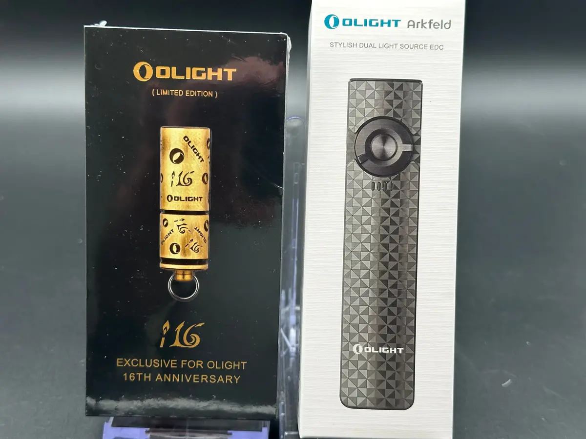 Olight Arkfeld & I16 16Th Anniversary Flashlight Bundle 1