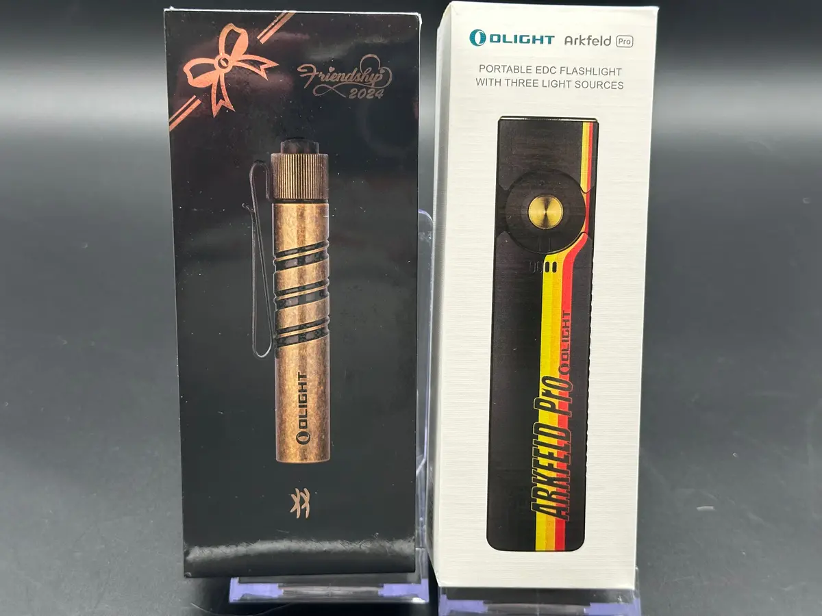 Olight Arkfeld Pro & I3t Friendship 2024 Flashlight Bundle 1