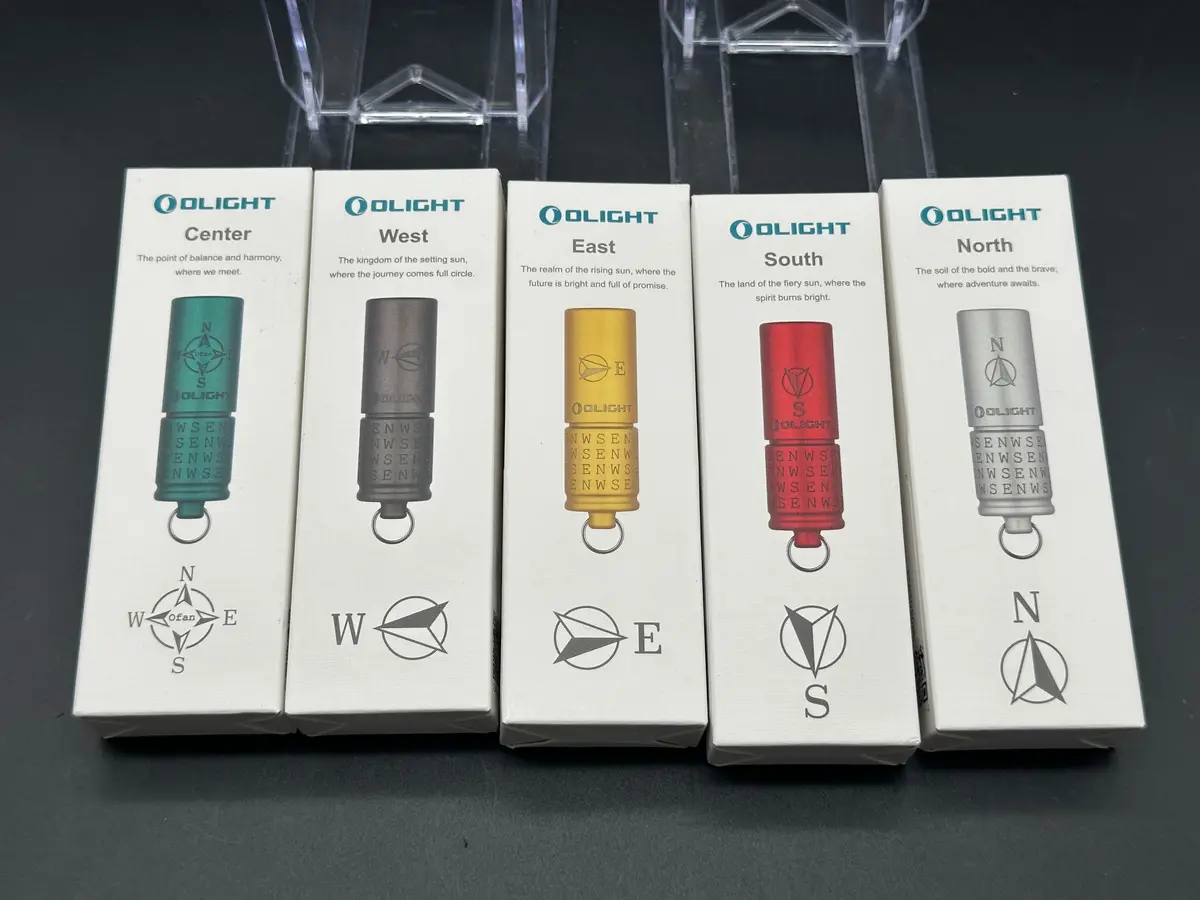 Olight I1r 2 Pro Set Of 5 East,West,North,South,Central Flashlights 1