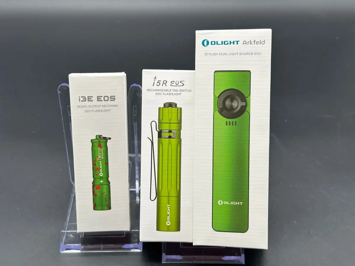Olight Arkfeld , I5r , I3e Flashlight Bundle 1