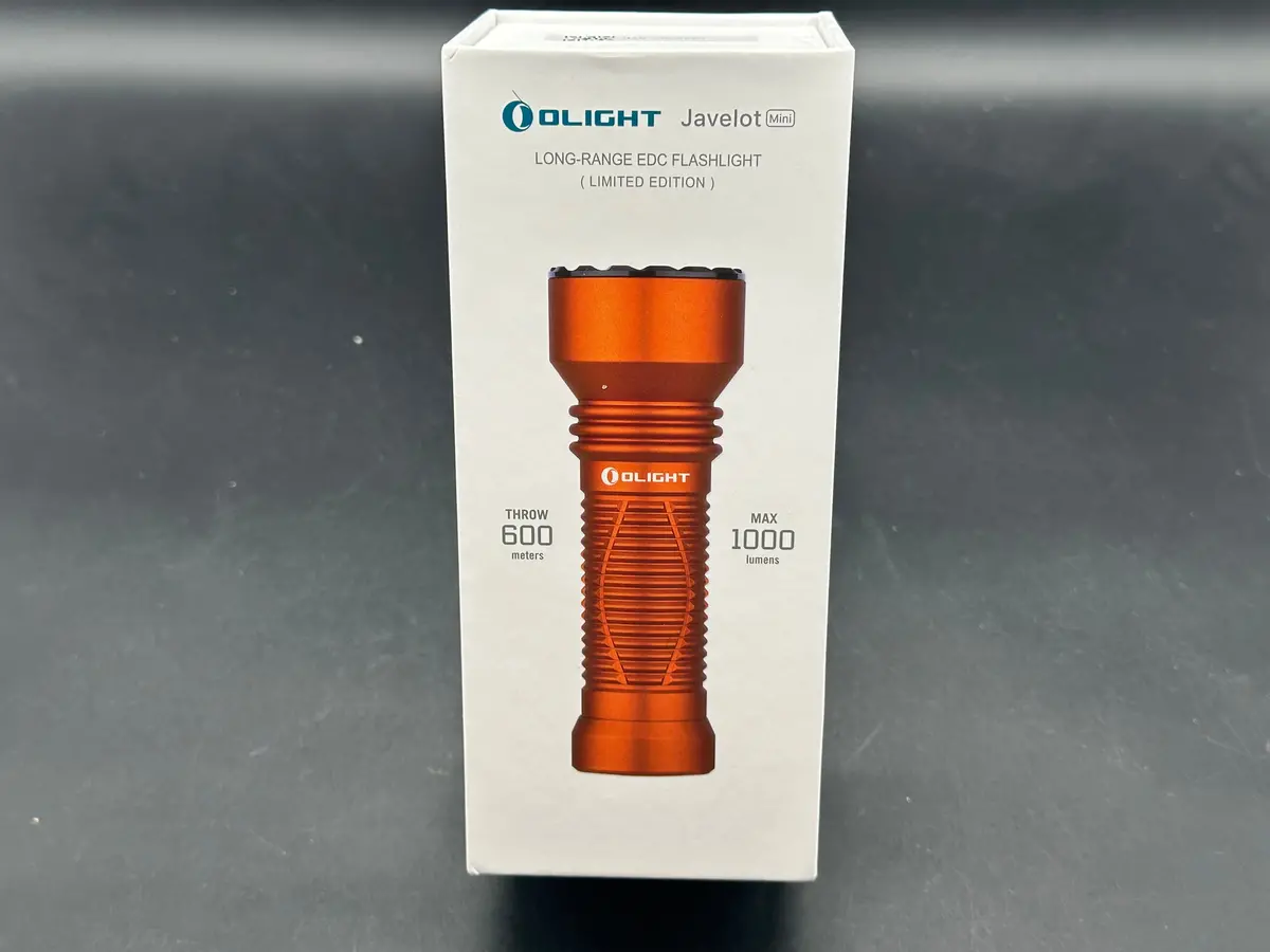 Olight Javelot Mini Flashlight Orange Aluminum (1000 Lumens) 1