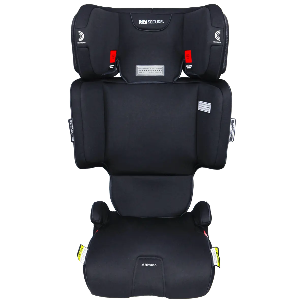 Infasecure Altitude Quantum Pro Black Booster Seat 1