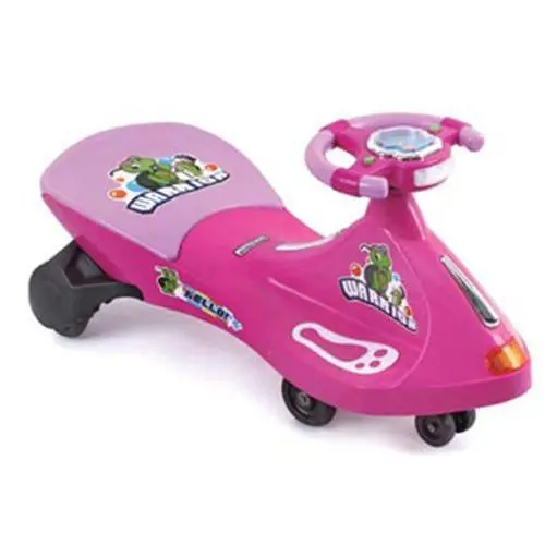 Turtle Warrior Kids Ride On Swing Car - Pink 1
