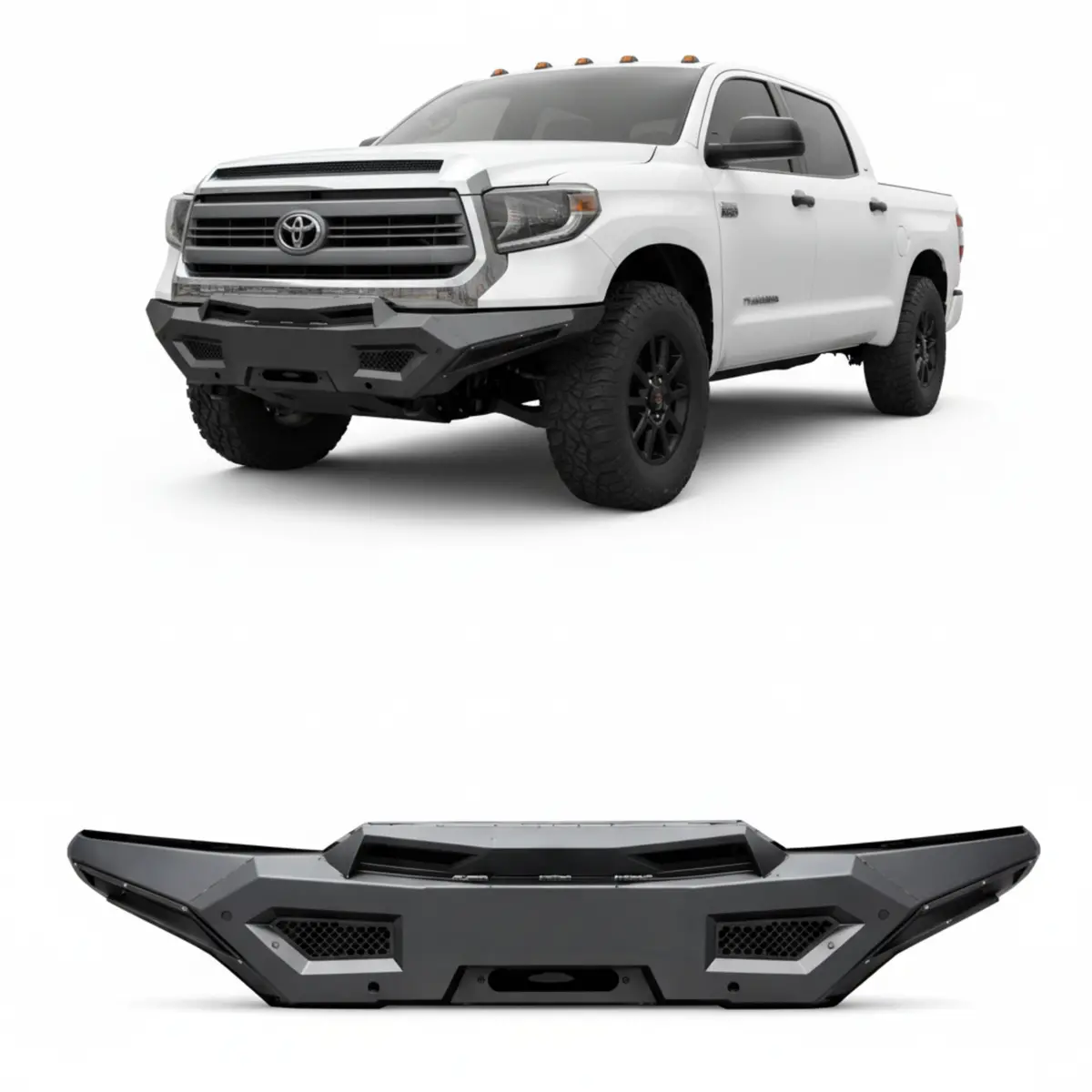 Toyota Tundra Front Bumper Pro Performance Off-Road Steel Bumper | Uae 1