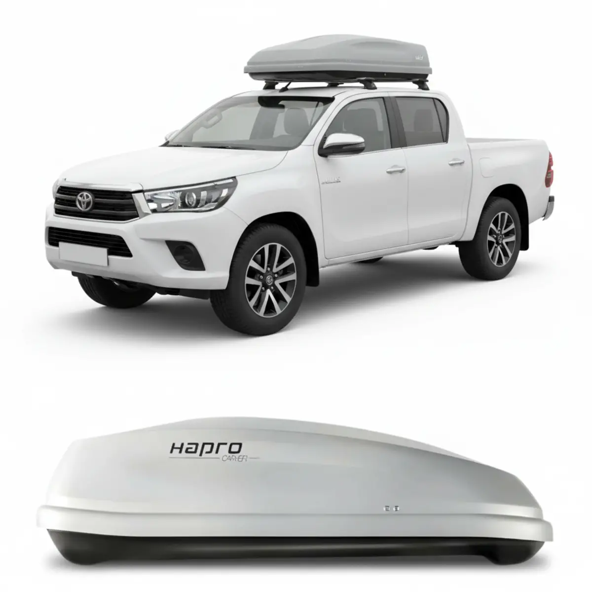 Hapro Roof Box Medium | Car Roof Cargo Box | Uae 1