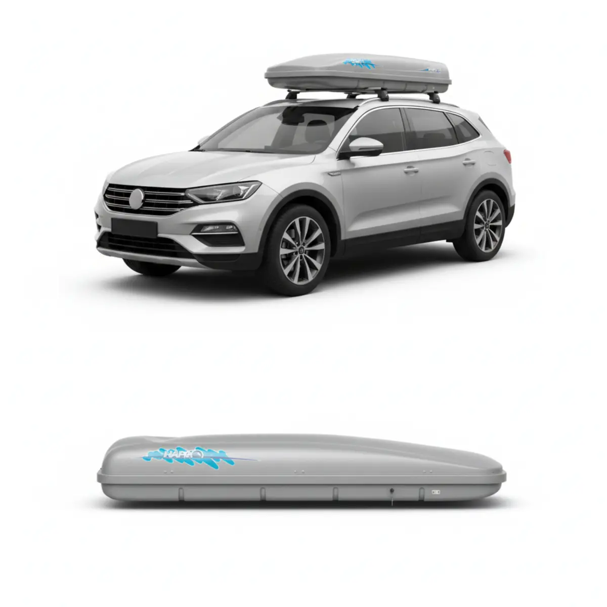 Hapro Roof Box Long | Premium Car Roof Cargo Box | Uae 1