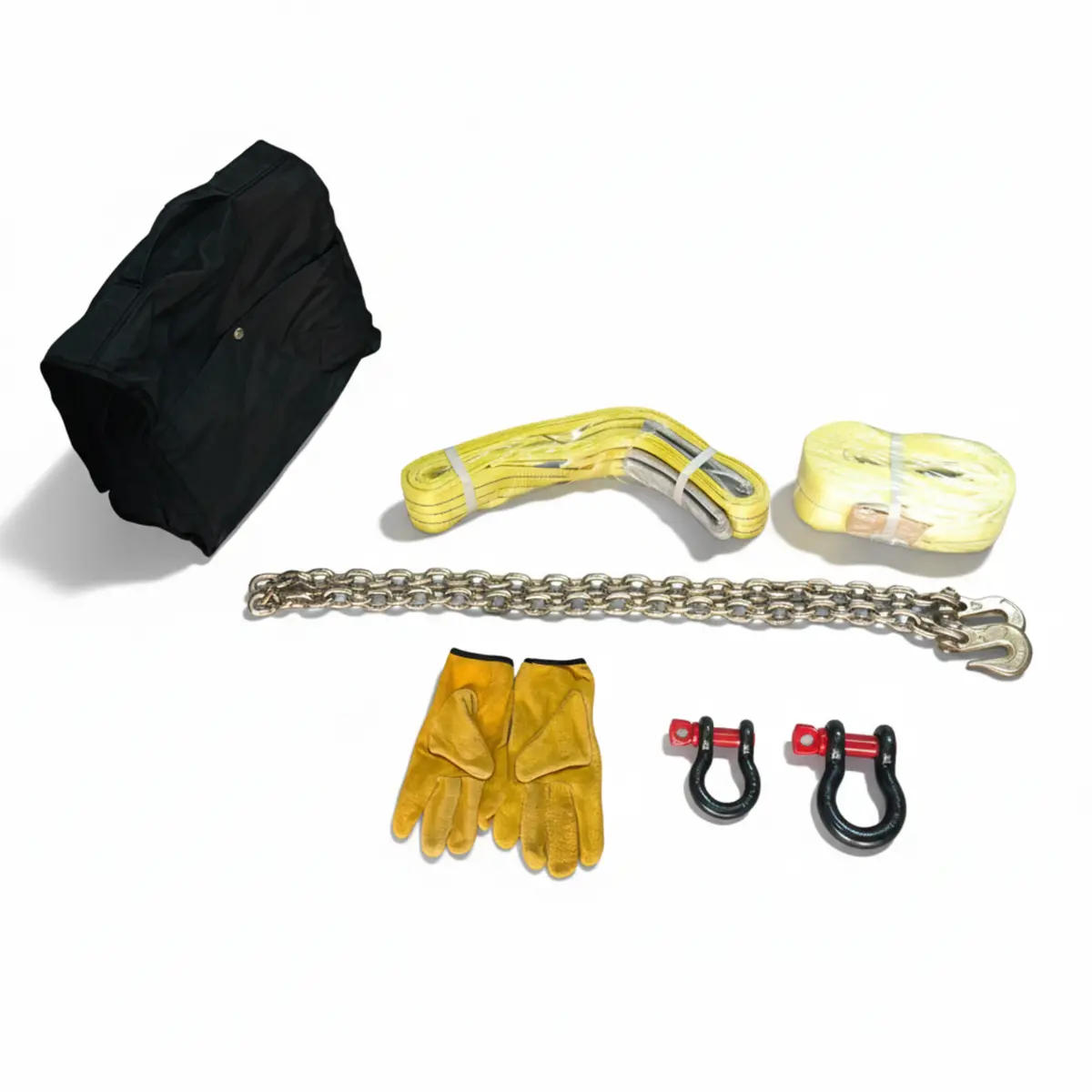 Recovery Bag Kit 6Pcs Black For Off-Road Vehicles | Uae 1
