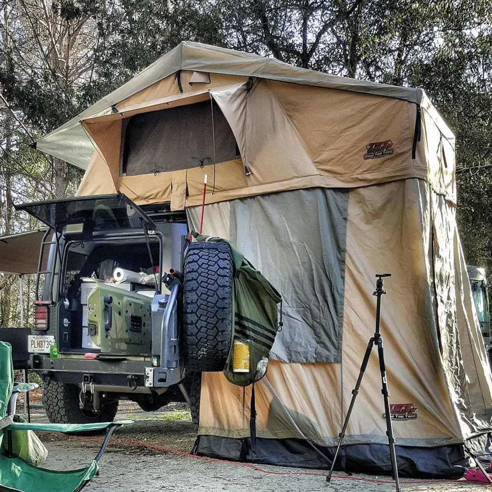 Tuff Stuff Ranger Overland 3 Person Roof Top Tent & Annex 1