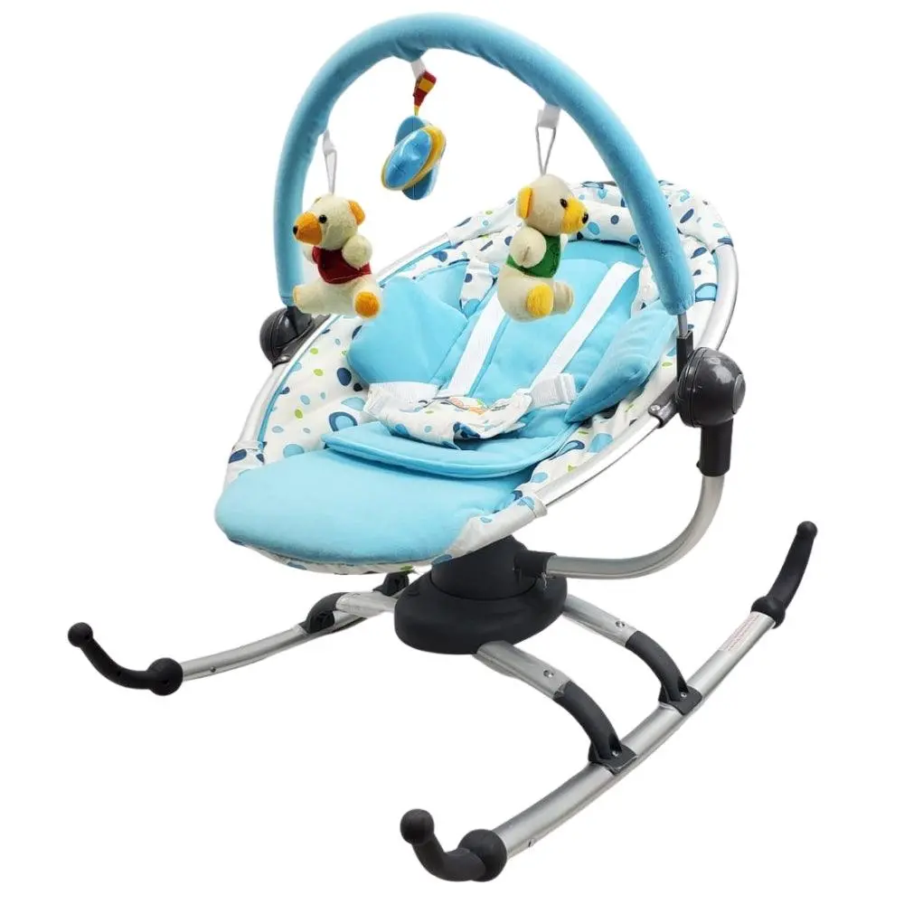 Rotating Baby Rocker - Blue 1