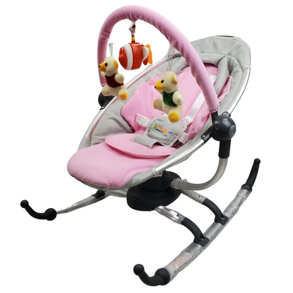 Rotating Baby Rocker - Pink 1