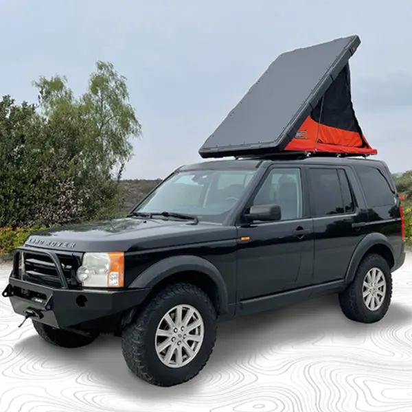Badass Rugged Rooftop Tent For Land Rover Lr3/Lr4 & Discovery 4 1