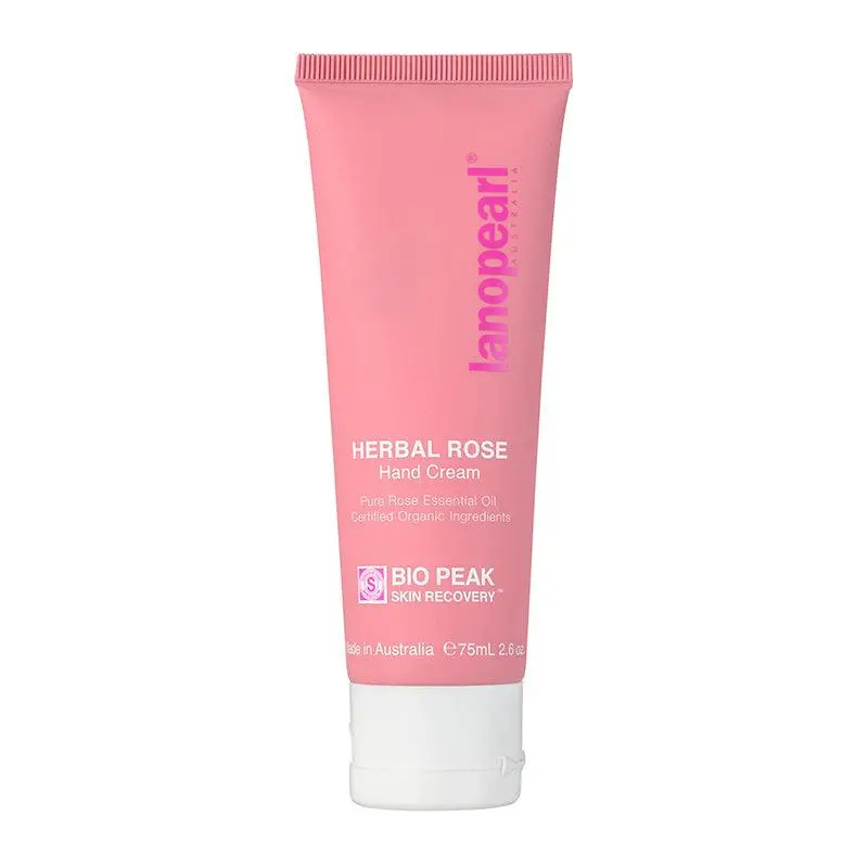 Lanopearl Bio Peak Herbal Rose Hand Cream (Lb68) 75Ml 1