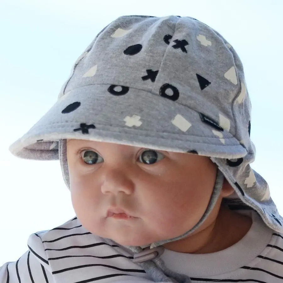 Bedhead Boys Legionnaire Hat 'Shapes' Print 1