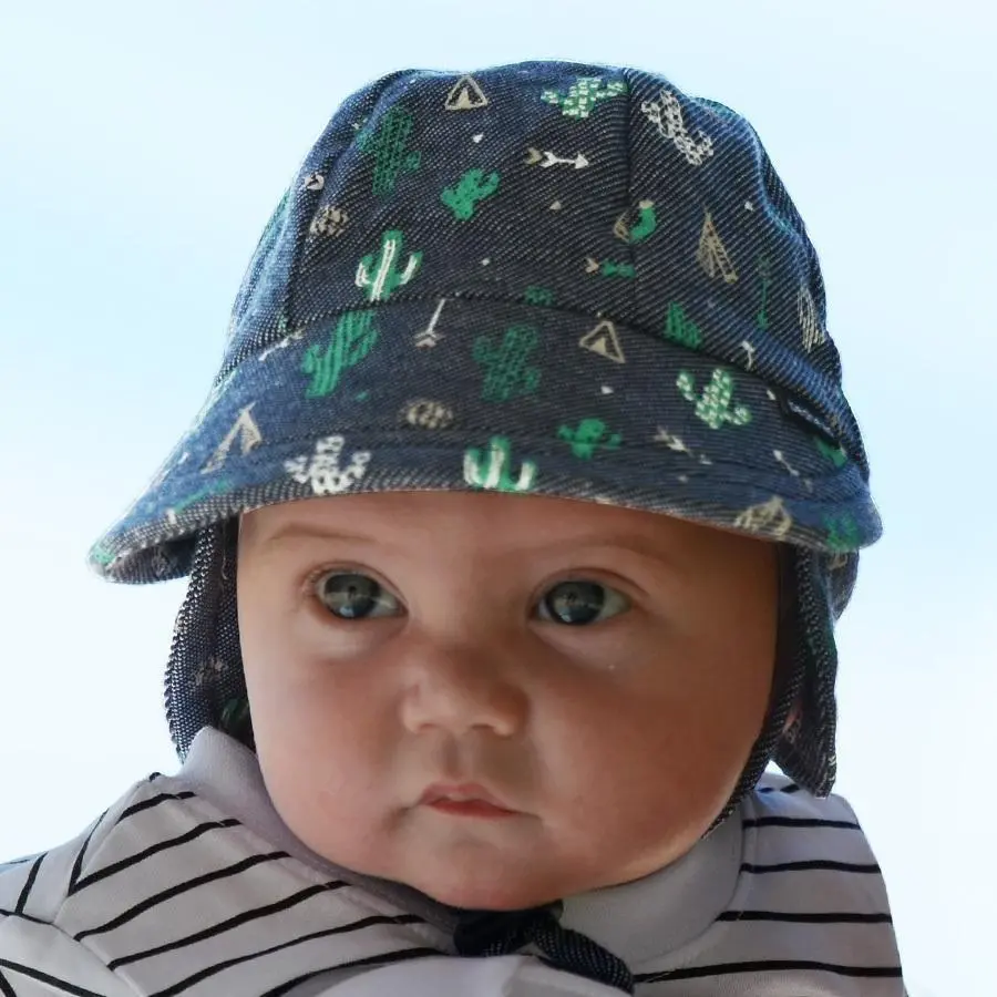 Bedhead Boys Legionnaire Hat 'Wild West' Print 1
