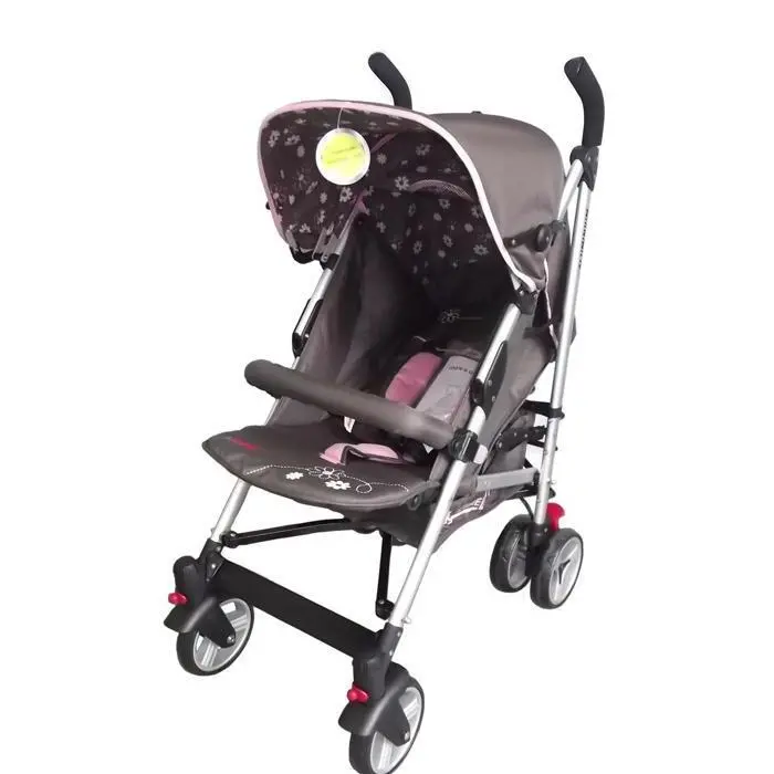 Aussie Baby Elegant Stroller - Floral Pink 1