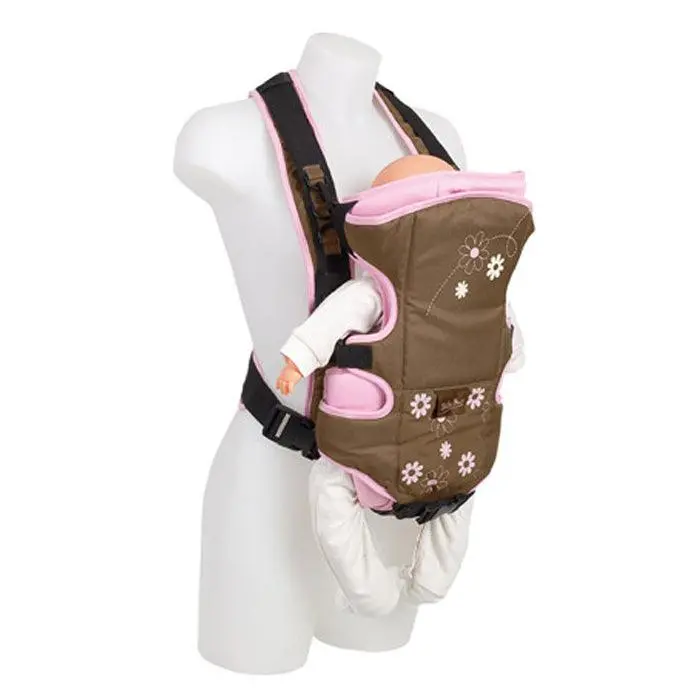 Travel Baby Soft Pouch Carrier - Pink 1