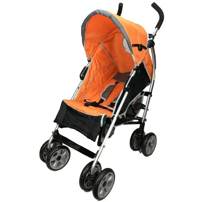 Aussie Baby Travel Easy Lightweight Stroller - Orange 1