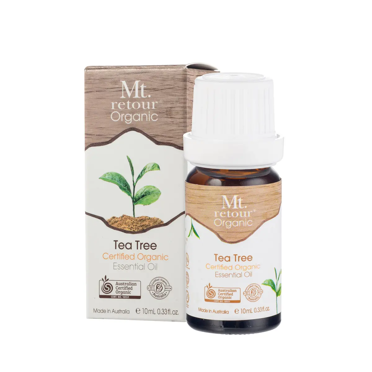 Mt. Retour Tea Tree Certified Organic Essential Oil (Mr08) 10Ml 1