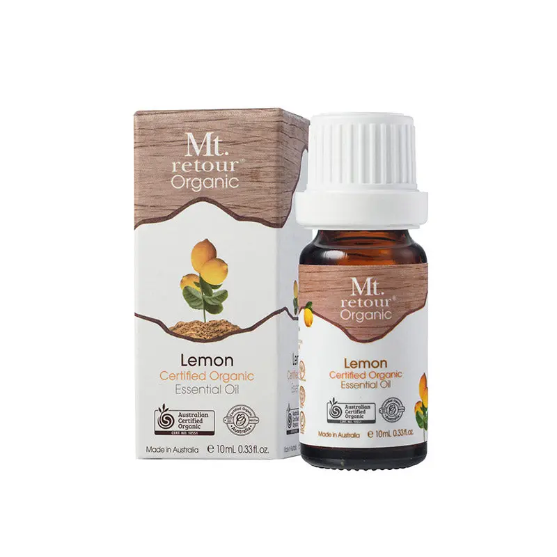 Mt. Retour Lemon Certified Organic Essential Oil (Mr20) 10Ml 1
