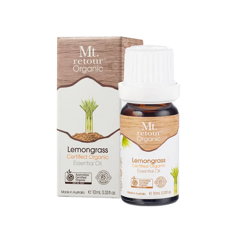 Mt. Retour Lemongrass Certified Organic Essential Oil (Mr24) 10Ml 1