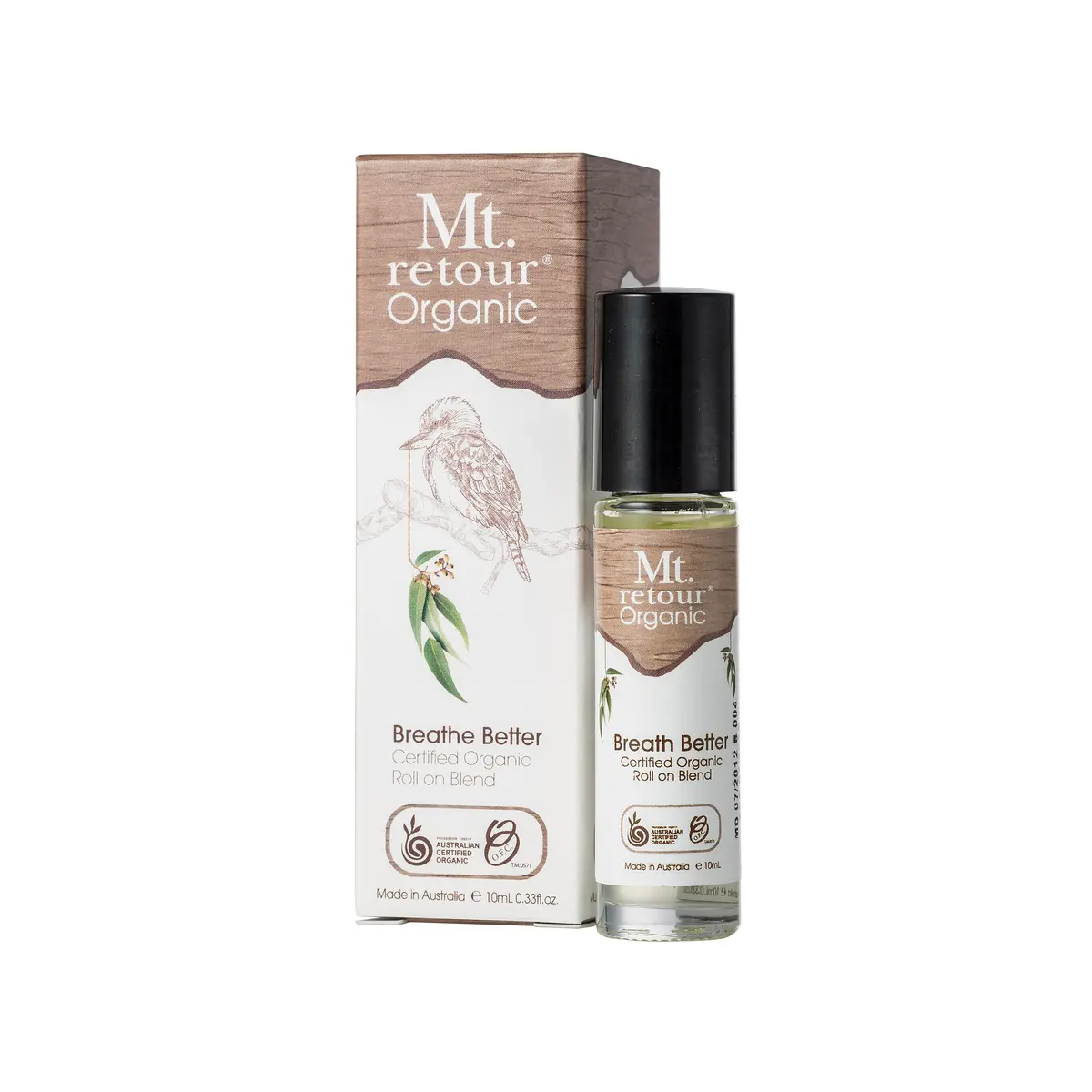 Mt.Retour Organic Breathe Better Roll On Blend 10Ml 1