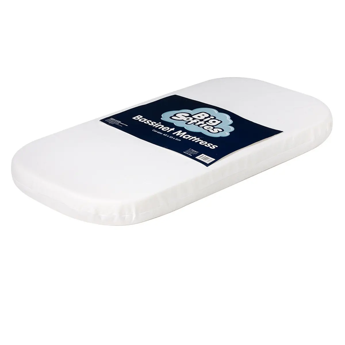 Big Softies Bassinet Mattress 65 X 33 Cm 1