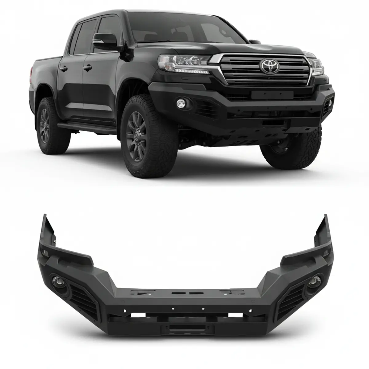 Toyota Lc300 Front Bumper Pro Performance Off-Road Steel Bumper | Uae 1