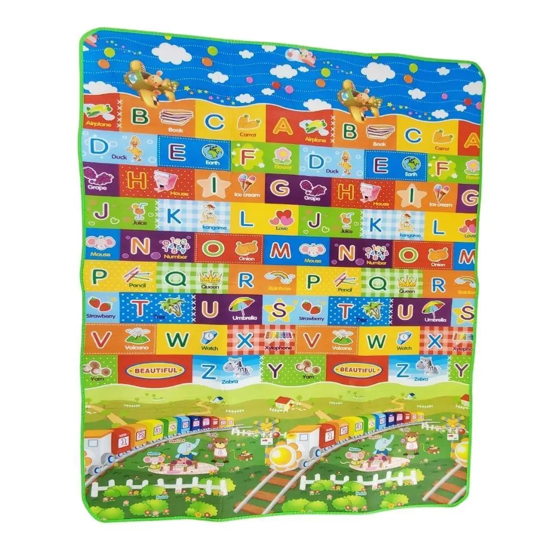Reversible Baby Kids Padded Play Floor Mat Play Mat 149X179cm 1