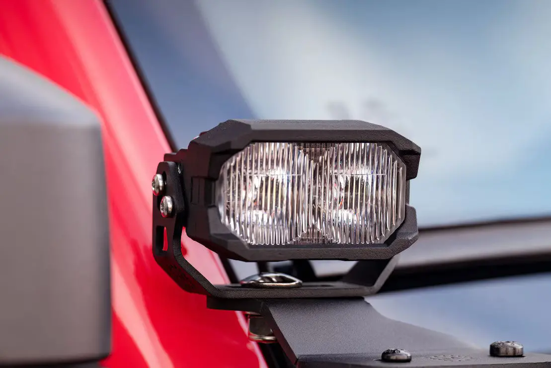 Morimoto 2 Banger Led Pods: Hxb Wide Beam 14