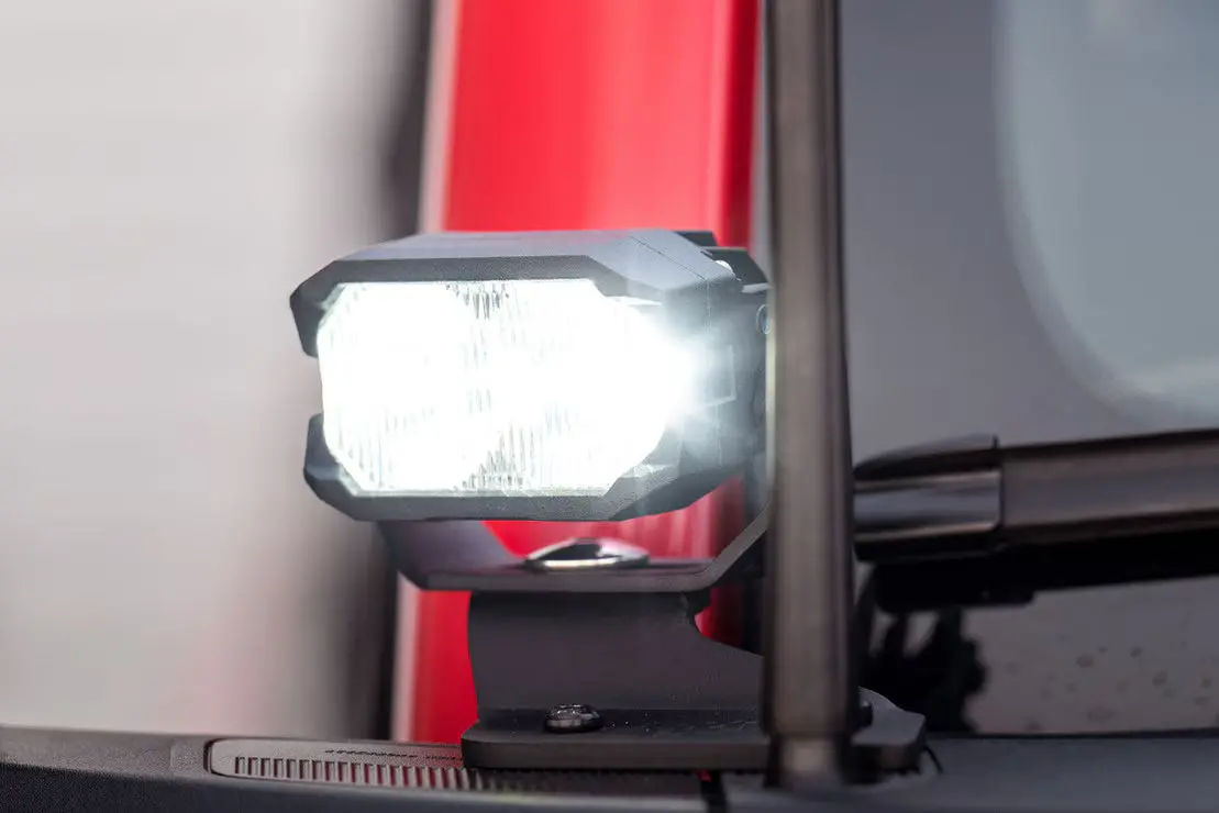 Morimoto 2 Banger Led Pods: Hxb Wide Beam 15