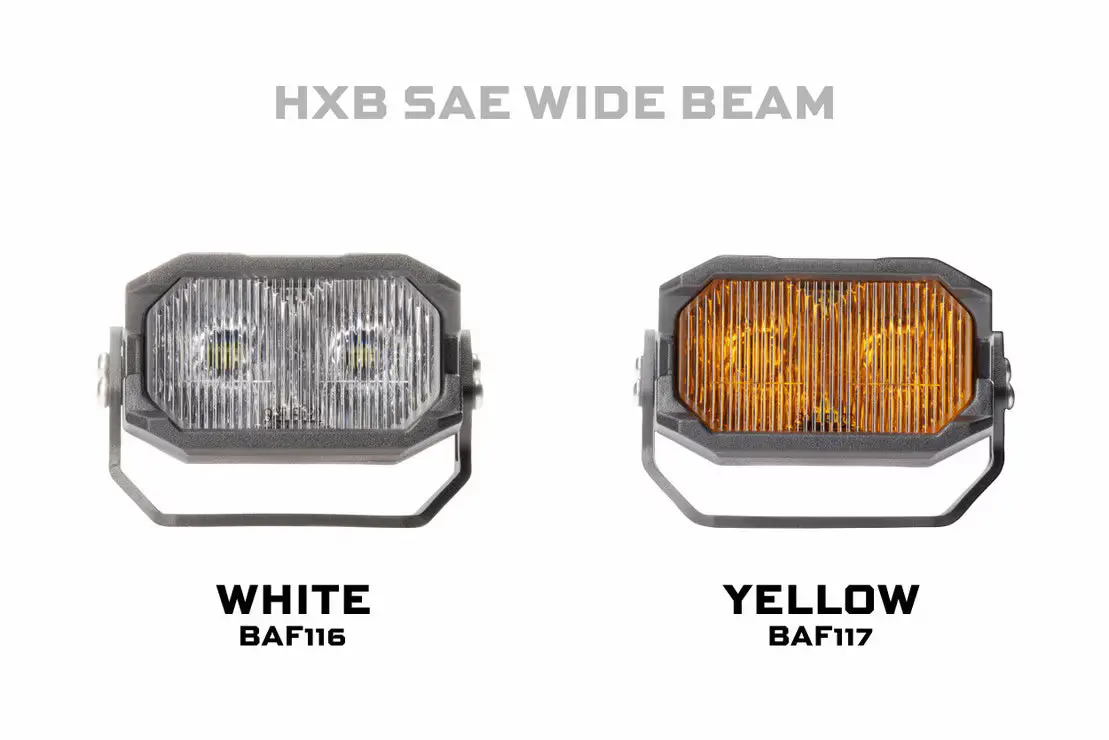 Morimoto 2 Banger Led Pods: Hxb Wide Beam 3