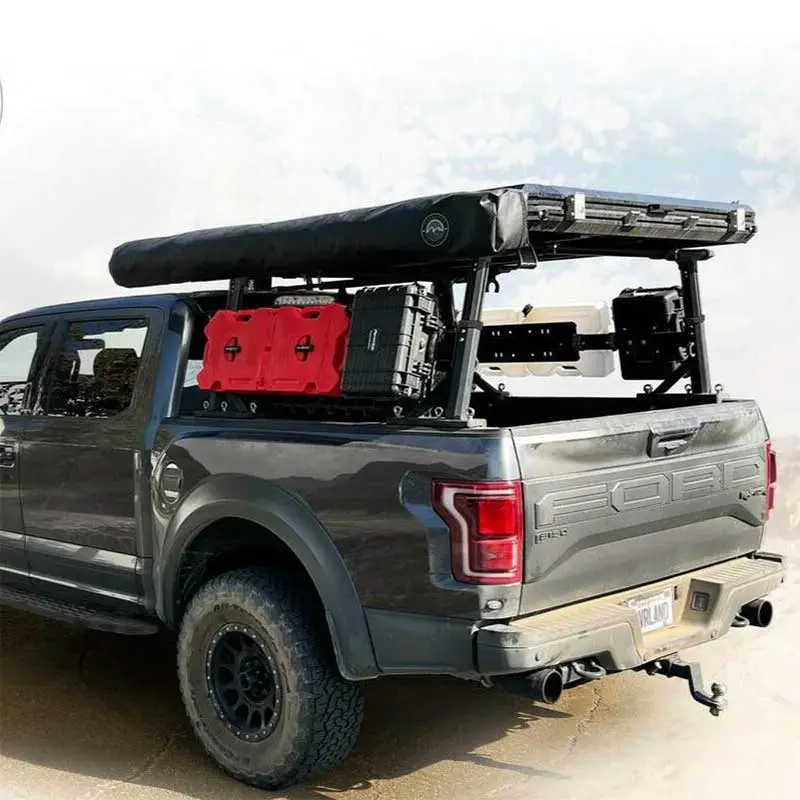 Overland Vehicle System Freedom Rack W/ Cross Bars & Side Supports 1