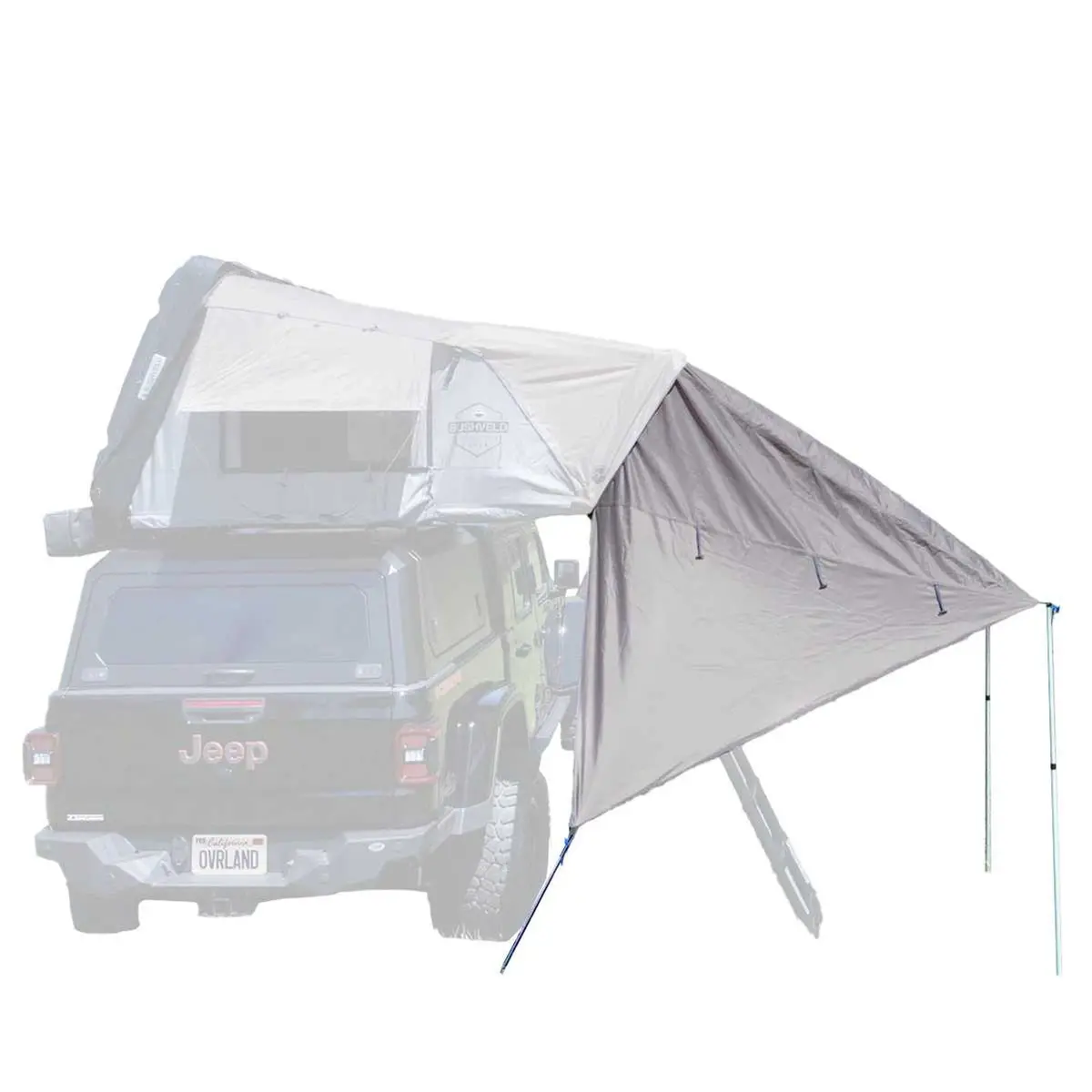 Overland Vehicle Systems Hd Bushveld Hard Shell Roof Top Tent 1