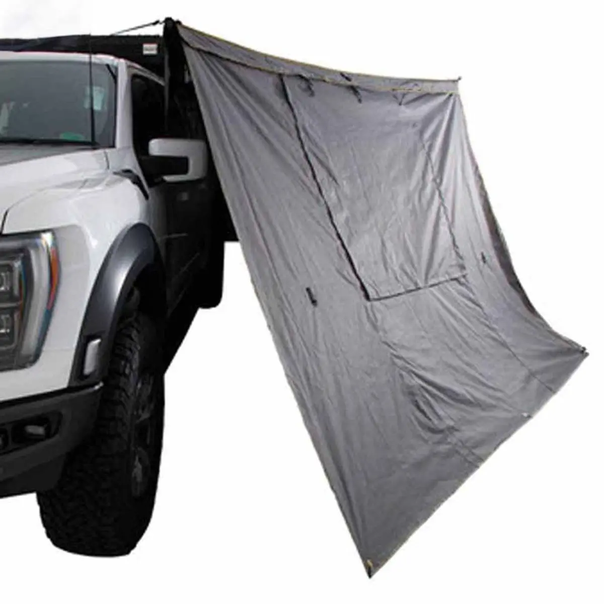 Overland Vehicle Systems Hd Nomadic 270 Degree Awning Wall 1 With Door & Window 1