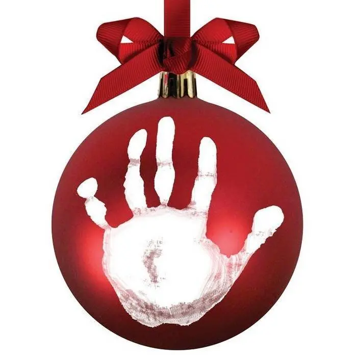 Babyprints Ball Ornament 1