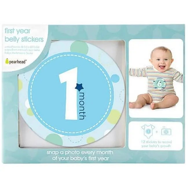 Pearhead My First Year Belly Stickers 1