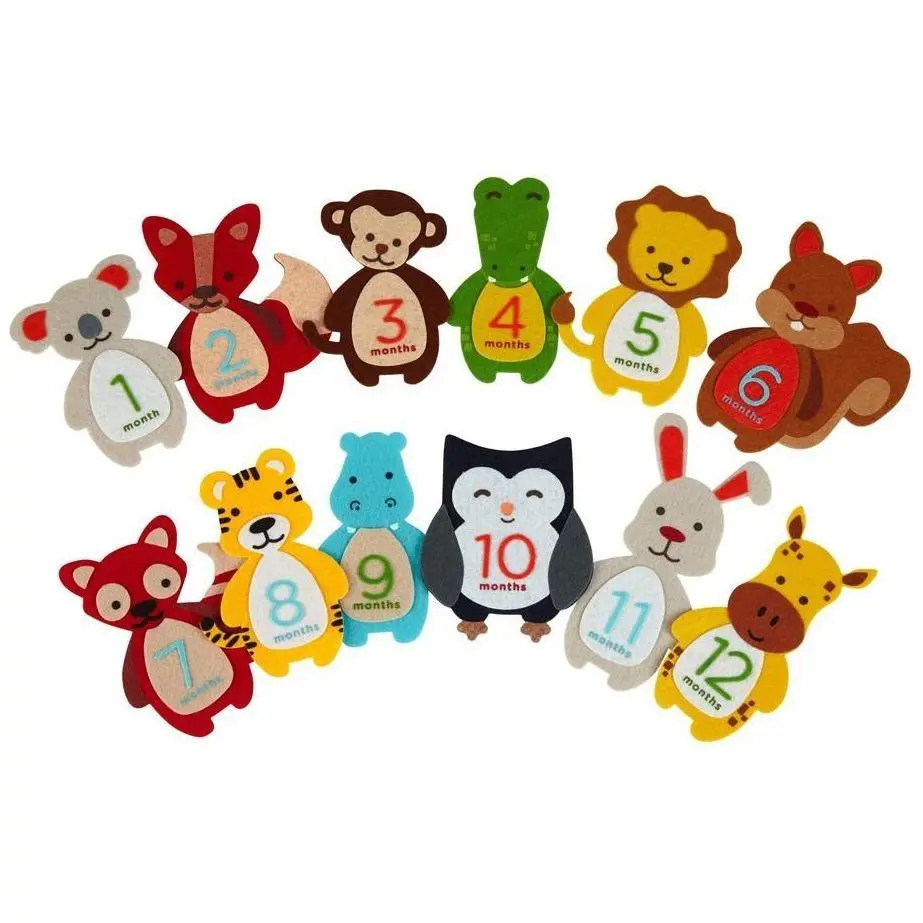 Pearhead First Year Felt Belly Stickers 1
