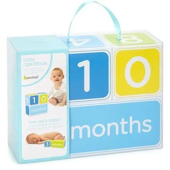 Pearhead Baby Milestone Blocks 1