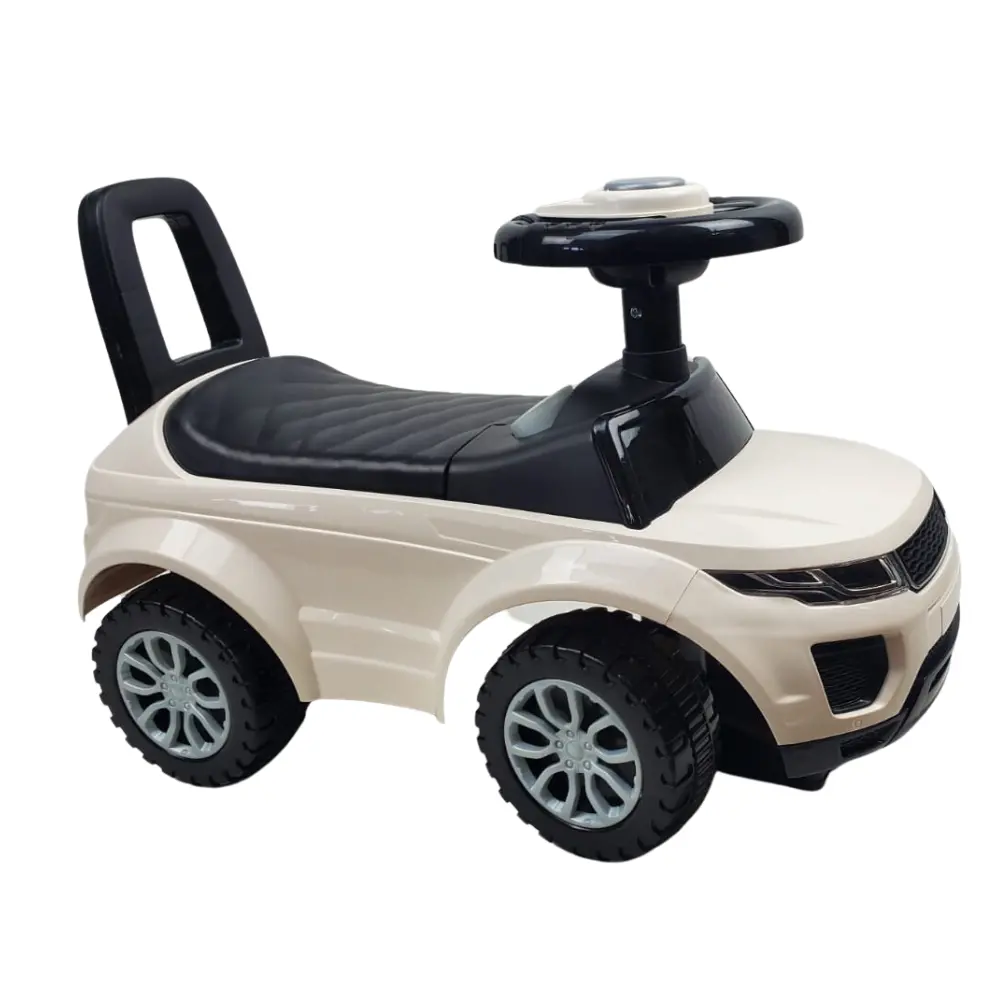 Aussie Baby Rover Foot-To-Floor Ride On Car - White 1