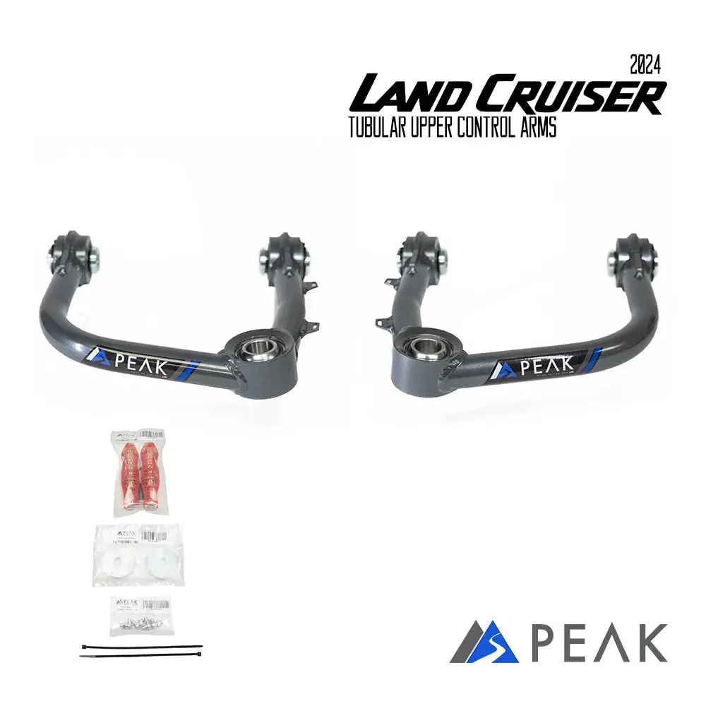 Peak Suspension Peak Tubular Upper Control Arms For Land Cruiser 250 1