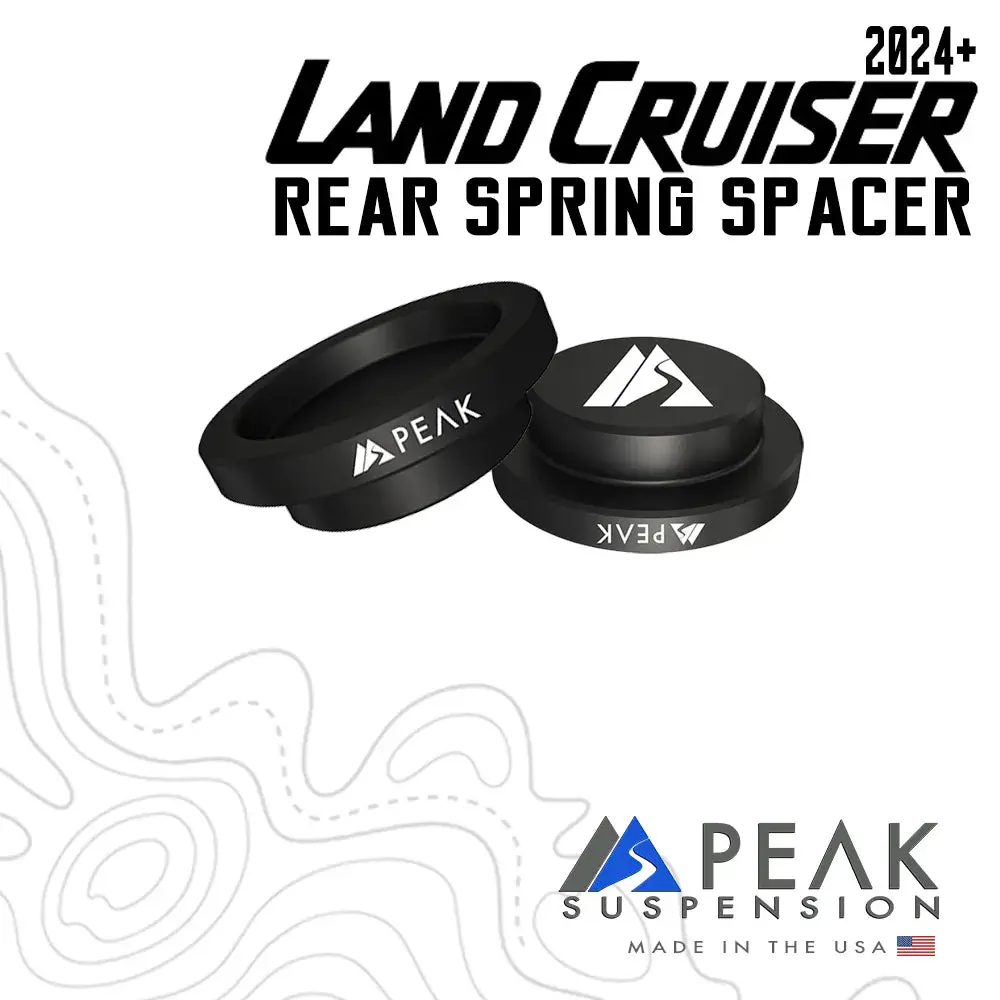 Peak Suspension Rear Spring Spacer For Land Cruiser 250 1