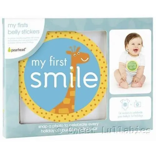 Pearhead My First Moments Belly Stickers 1