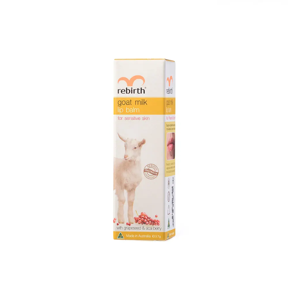 Rebirth Goat Milk Lip Balm With Grape Seed & Acai Berry 3.7G 1