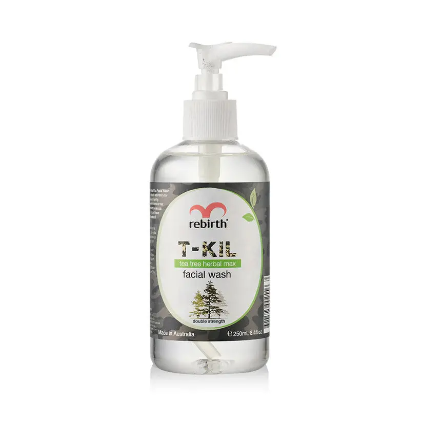 Rebirth T-Kil Tea Tree Herbal Max Facial Wash 250Ml 1